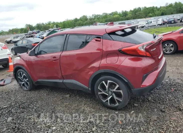 TOYOTA C-HR XLE 2018 vin NMTKHMBX3JR062170 from auto auction Copart