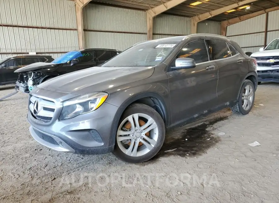 MERCEDES-BENZ GLA 250 2016 vin WDCTG4EB1GJ205271 from auto auction Copart