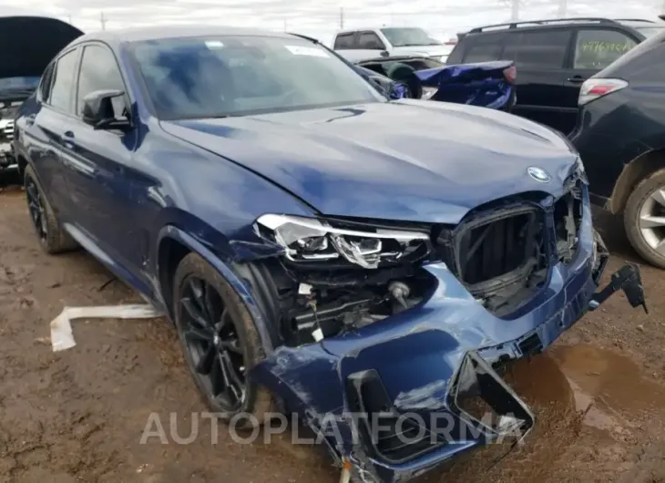 BMW X4 M40I 2022 vin 5UX43DT01N9K07493 from auto auction Copart