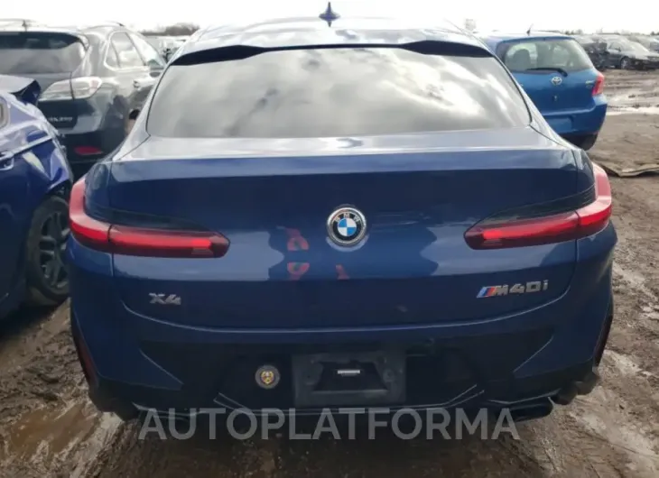 BMW X4 M40I 2022 vin 5UX43DT01N9K07493 from auto auction Copart