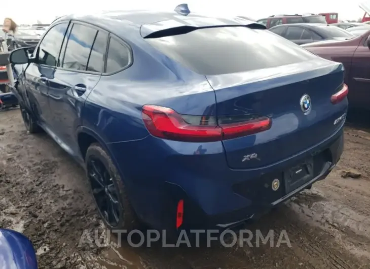 BMW X4 M40I 2022 vin 5UX43DT01N9K07493 from auto auction Copart