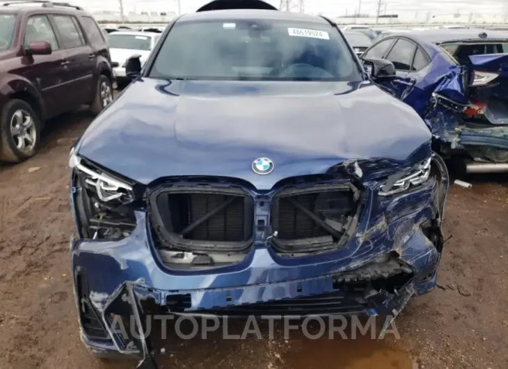 BMW X4 M40I 2022 vin 5UX43DT01N9K07493 from auto auction Copart