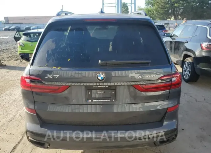 BMW X7 XDRIVE4 2022 vin 5UXCW2C02N9N02724 from auto auction Copart