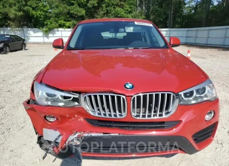 BMW X4 XDRIVE2 2015 vin 5UXXW3C59F0F89307 from auto auction Copart