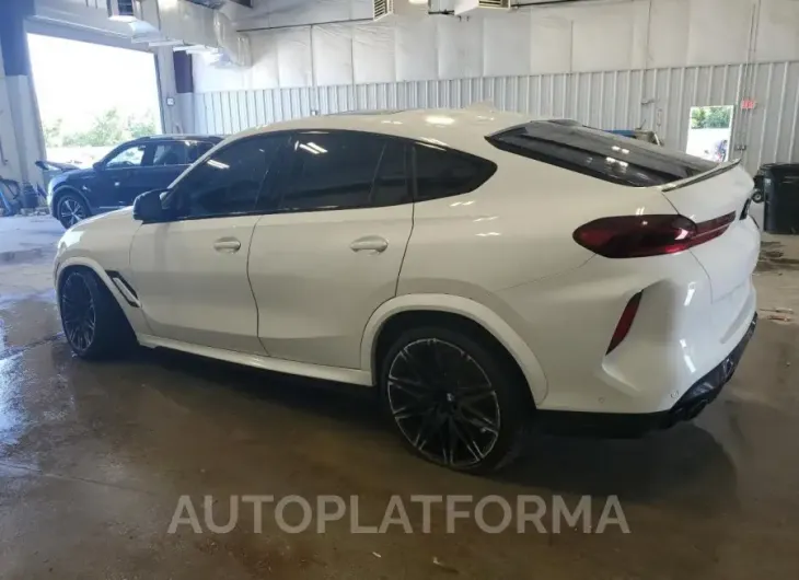 BMW X6 M 2021 vin 5YMCY0C04M9E81819 from auto auction Copart