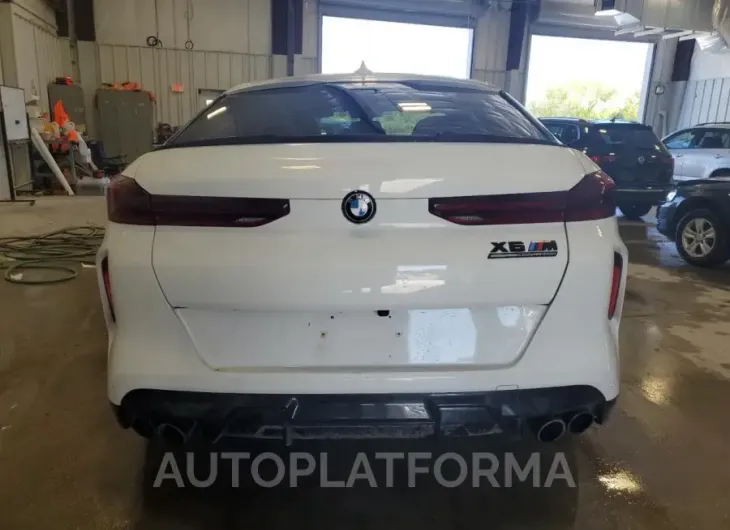 BMW X6 M 2021 vin 5YMCY0C04M9E81819 from auto auction Copart