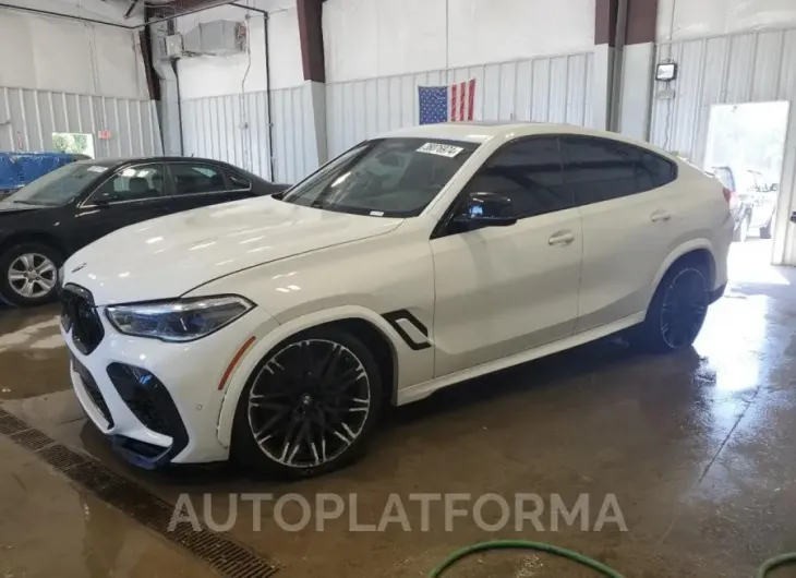 BMW X6 M 2021 vin 5YMCY0C04M9E81819 from auto auction Copart