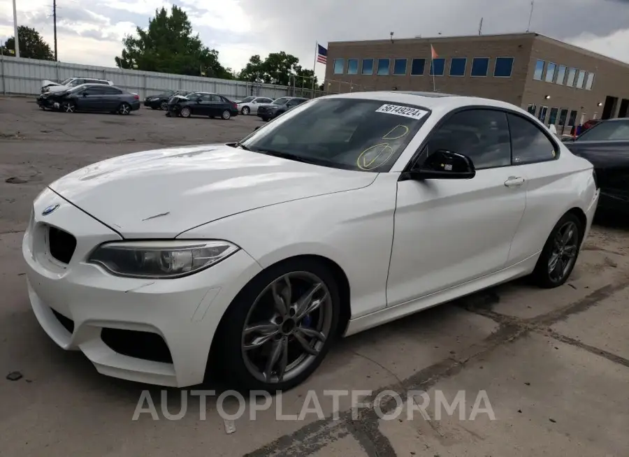 BMW M235XI 2015 vin WBA1J9C56FVX98929 from auto auction Copart