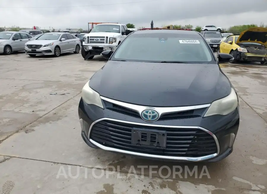 TOYOTA AVALON HYB 2016 vin 4T1BD1EB5GU056334 from auto auction Copart