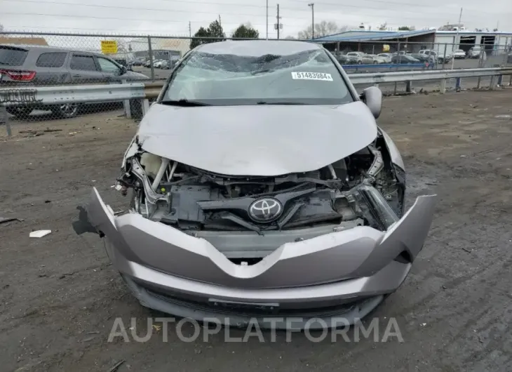 TOYOTA C-HR XLE 2018 vin NMTKHMBX1JR057100 from auto auction Copart