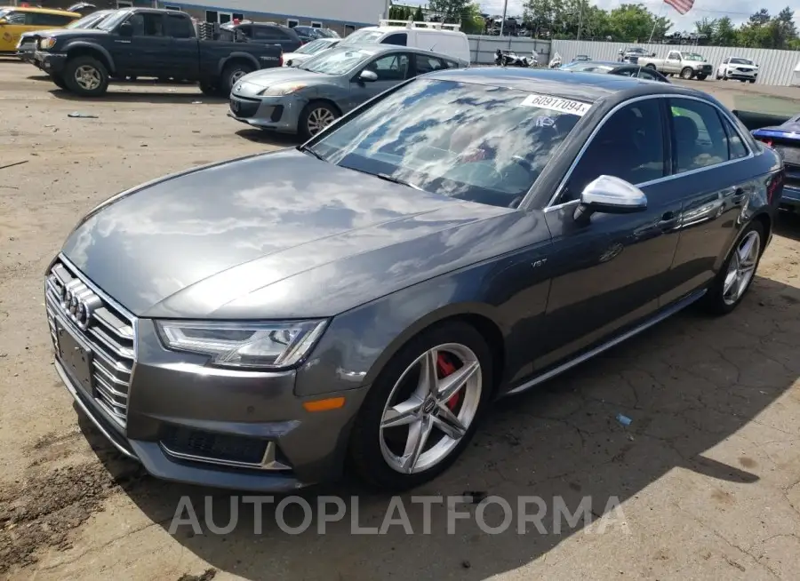 AUDI S4 PREMIUM 2018 vin WAUB4AF45JA003921 from auto auction Copart