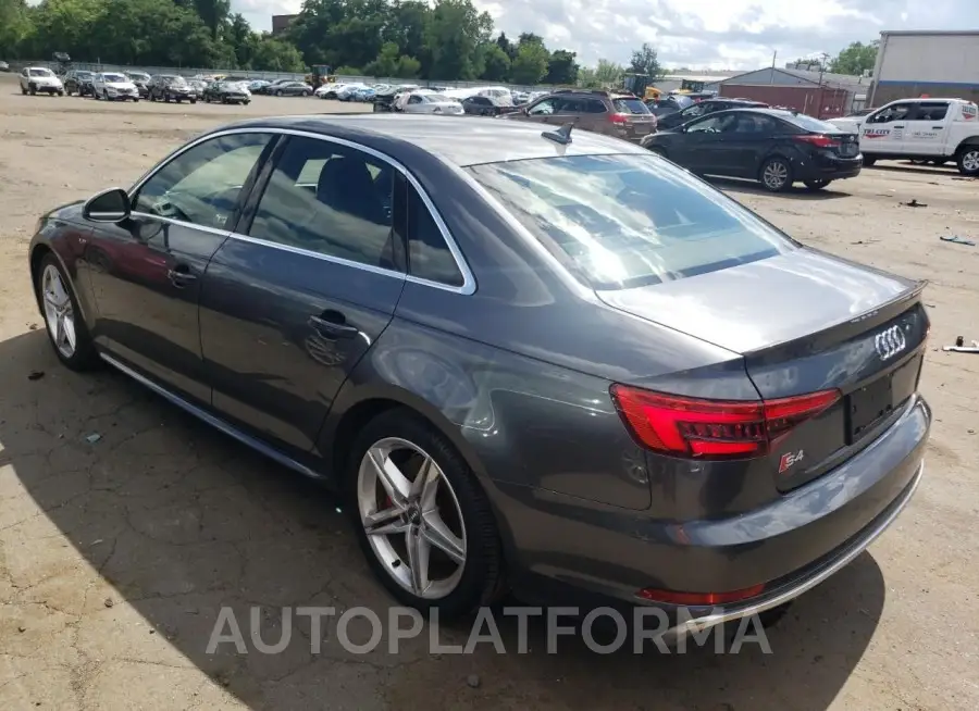 AUDI S4 PREMIUM 2018 vin WAUB4AF45JA003921 from auto auction Copart