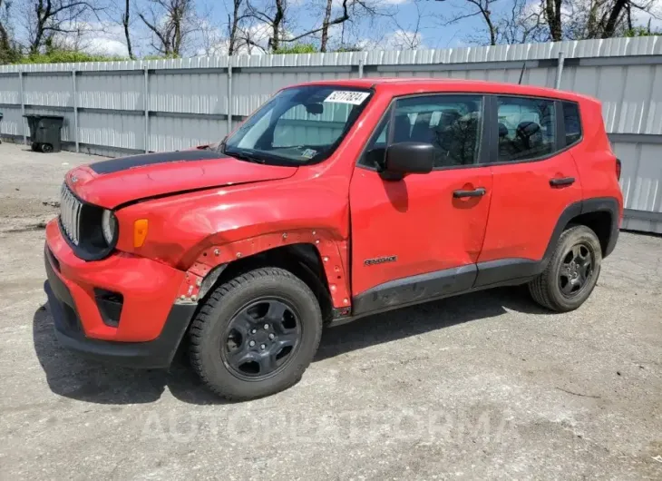 JEEP RENEGADE S 2019 vin ZACNJBAB2KPK38456 from auto auction Copart