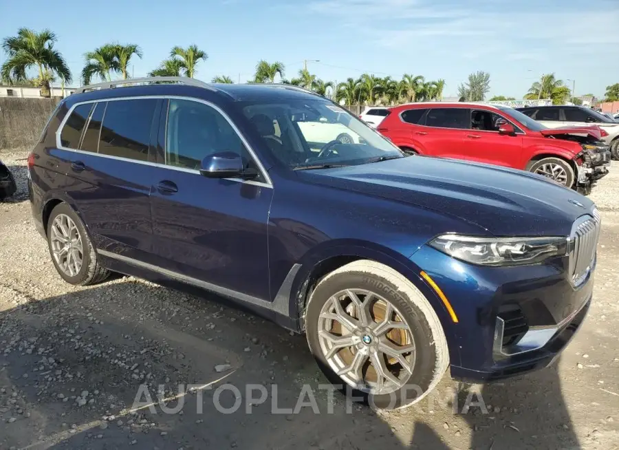 BMW X7 XDRIVE4 2020 vin 5UXCW2C01L9A02148 from auto auction Copart