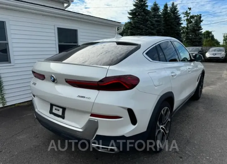 BMW X6 SDRIVE 2020 vin 5UXCY4C09L9B45421 from auto auction Copart