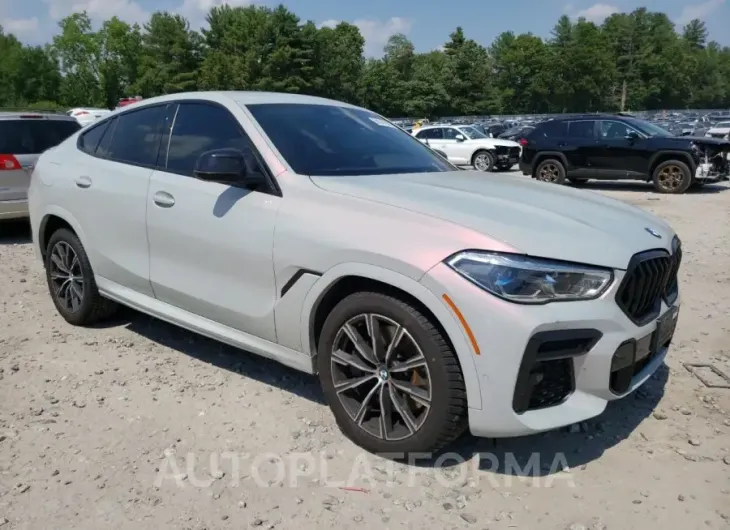 BMW X6 M50I 2022 vin 5UXCY8C0XN9J40025 from auto auction Copart