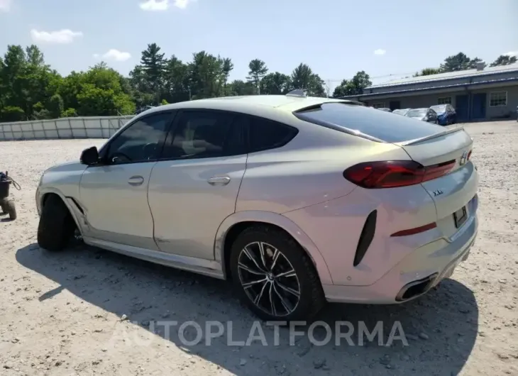 BMW X6 M50I 2022 vin 5UXCY8C0XN9J40025 from auto auction Copart