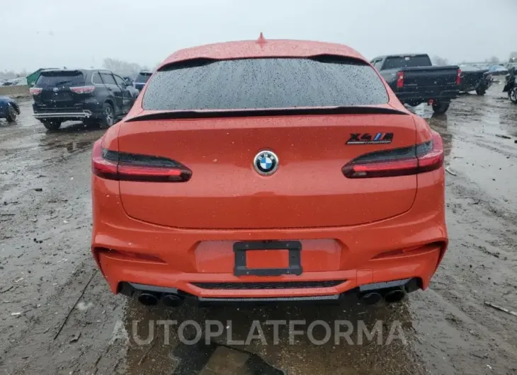 BMW X4 M COMPE 2020 vin 5YMUJ0C07LLA99875 from auto auction Copart