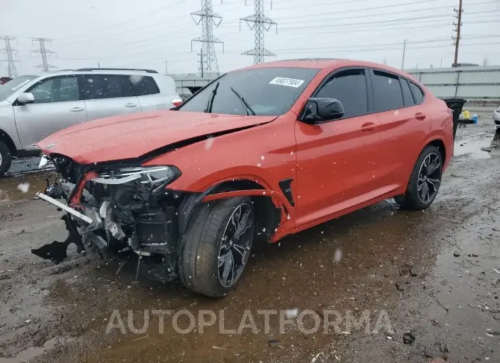 BMW X4 M COMPE 2020 vin 5YMUJ0C07LLA99875 from auto auction Copart