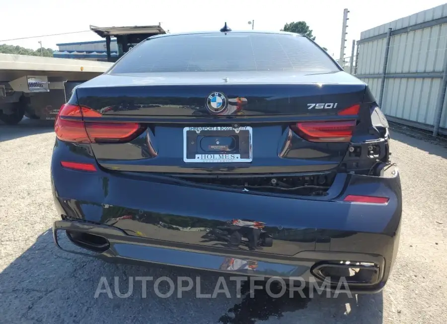 BMW 750 I 2017 vin WBA7F0C33HGM21682 from auto auction Copart