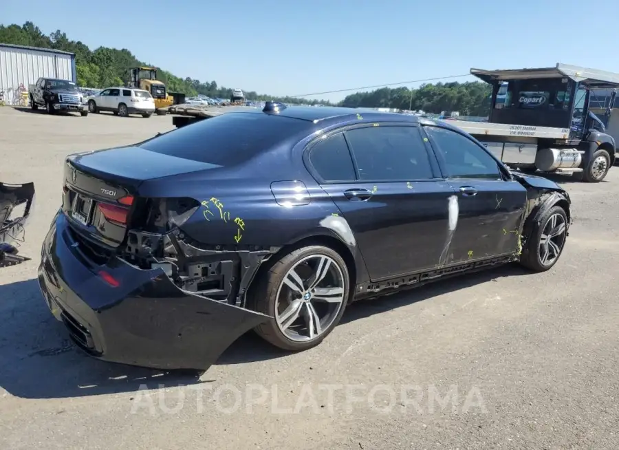 BMW 750 I 2017 vin WBA7F0C33HGM21682 from auto auction Copart