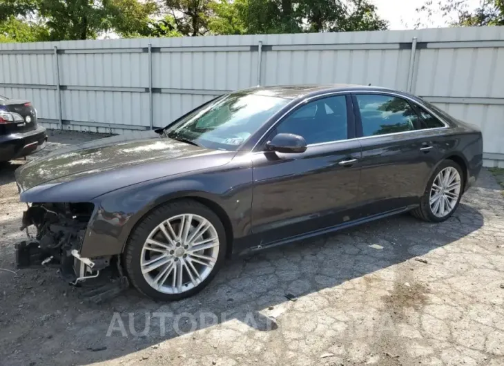 AUDI A8 L QUATT 2017 vin WAU44AFDXHN020791 from auto auction Copart