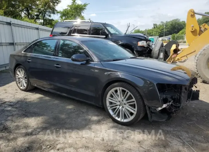 AUDI A8 L QUATT 2017 vin WAU44AFDXHN020791 from auto auction Copart