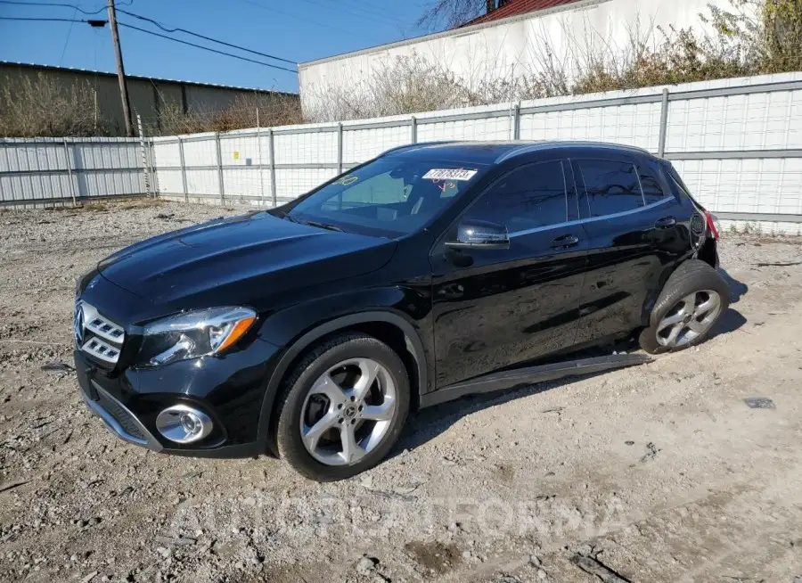 MERCEDES-BENZ GLA 250 2018 vin WDCTG4EB8JJ458658 from auto auction Copart