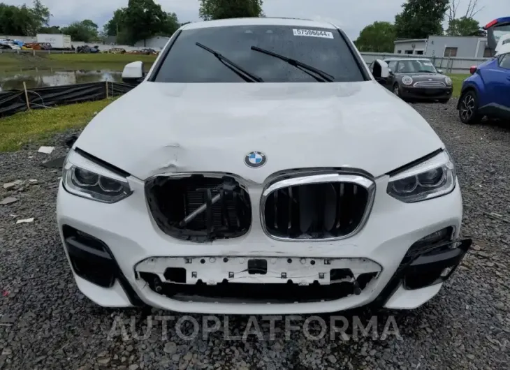 BMW X4 XDRIVE3 2021 vin 5UX2V1C06M9E54865 from auto auction Copart