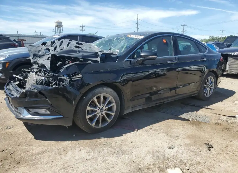 FORD FUSION SE 2017 vin 3FA6P0HD9HR167035 from auto auction Copart