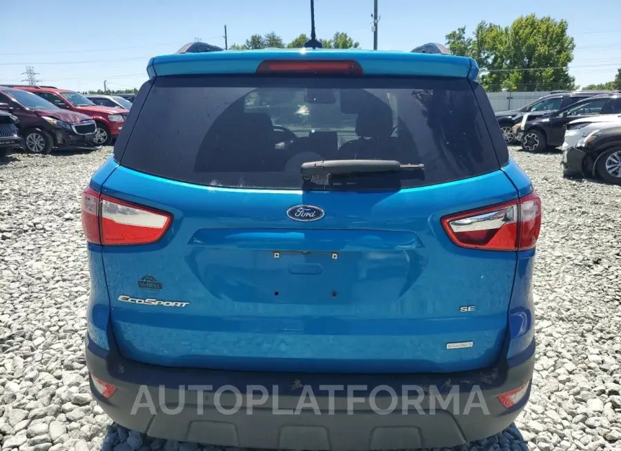 FORD ECOSPORT S 2018 vin MAJ3P1TE5JC185898 from auto auction Copart