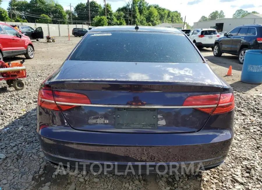 AUDI A8 L QUATT 2016 vin WAU43AFD9GN011484 from auto auction Copart