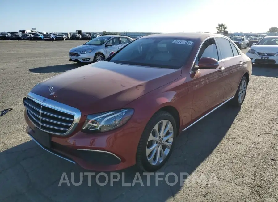 MERCEDES-BENZ E 300 2017 vin WDDZF4JB4HA237258 from auto auction Copart