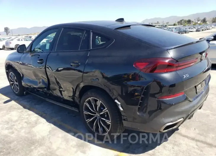 BMW X6 M50I 2023 vin 5UXCY8C06P9N82335 from auto auction Copart