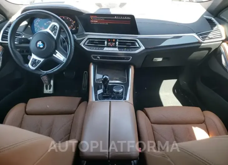 BMW X6 M50I 2023 vin 5UXCY8C06P9N82335 from auto auction Copart