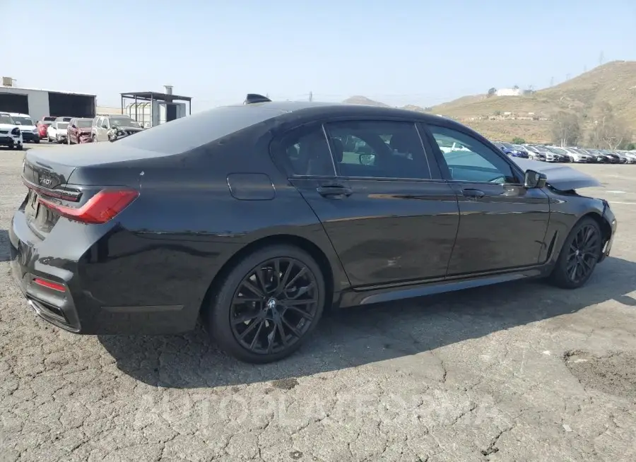 BMW 740 I 2021 vin WBA7T2C0XMCE98676 from auto auction Copart