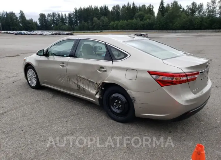 TOYOTA AVALON HYB 2015 vin 4T1BD1EB3FU040521 from auto auction Copart