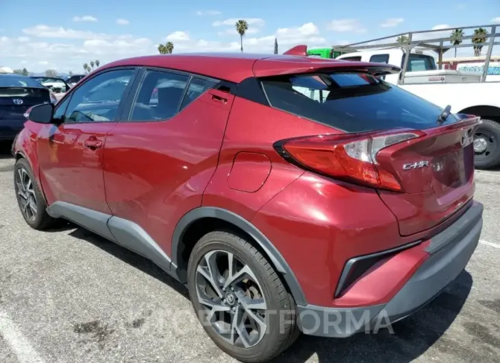 TOYOTA C-HR XLE 2018 vin NMTKHMBX2JR030584 from auto auction Copart