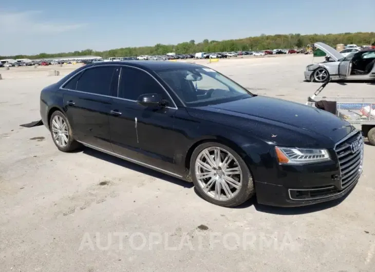 AUDI A8 L QUATT 2015 vin WAU32AFD7FN001503 from auto auction Copart