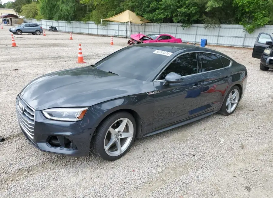 AUDI A5 PREMIUM 2018 vin WAUENCF53JA056499 from auto auction Copart