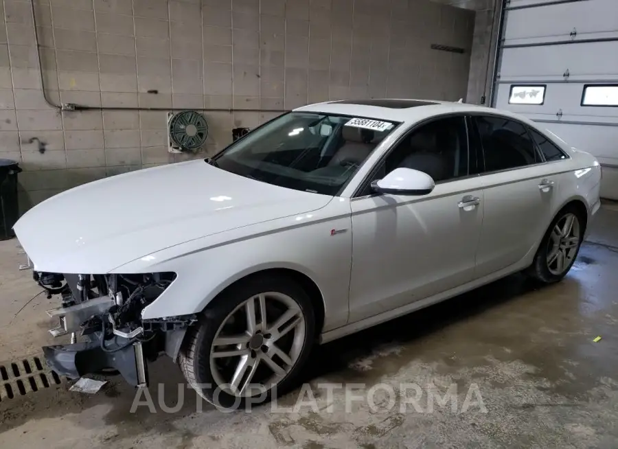 AUDI A6 PREMIUM 2015 vin WAUFGAFC9FN024027 from auto auction Copart