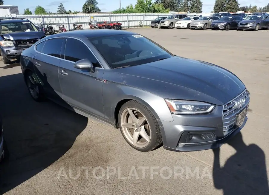 AUDI A5 PRESTIG 2019 vin WAUFNDF55KA032541 from auto auction Copart