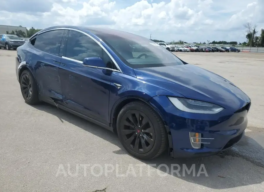 TESLA MODEL X 2017 vin 5YJXCBE22HF077428 from auto auction Copart