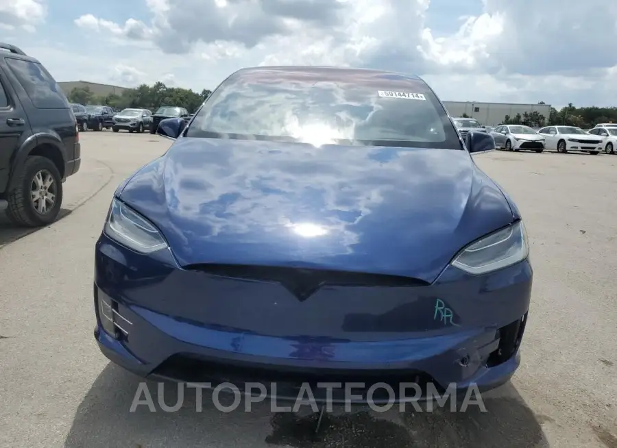 TESLA MODEL X 2017 vin 5YJXCBE22HF077428 from auto auction Copart