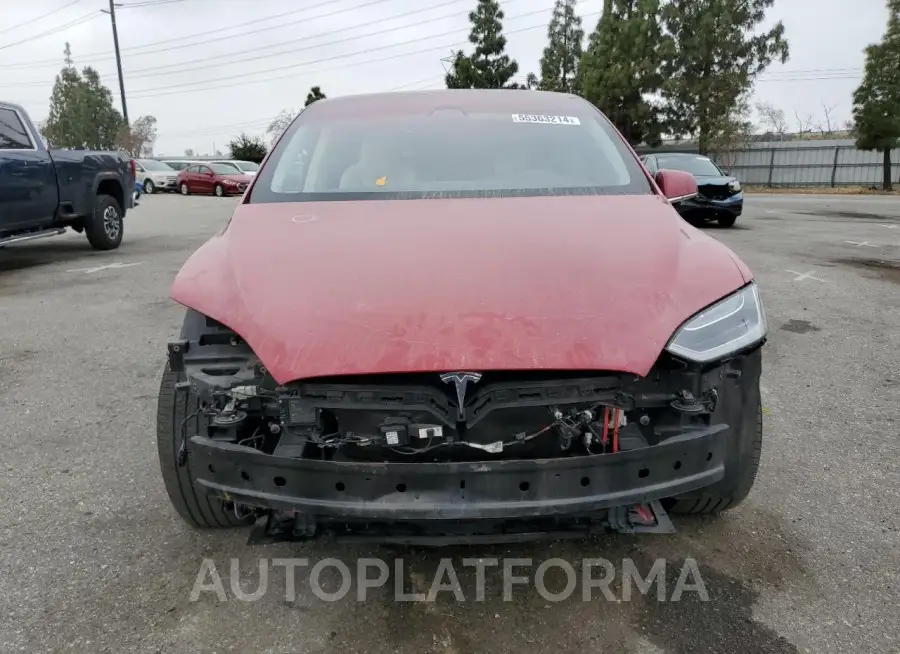 TESLA MODEL X 2018 vin 5YJXCBE25JF104059 from auto auction Copart