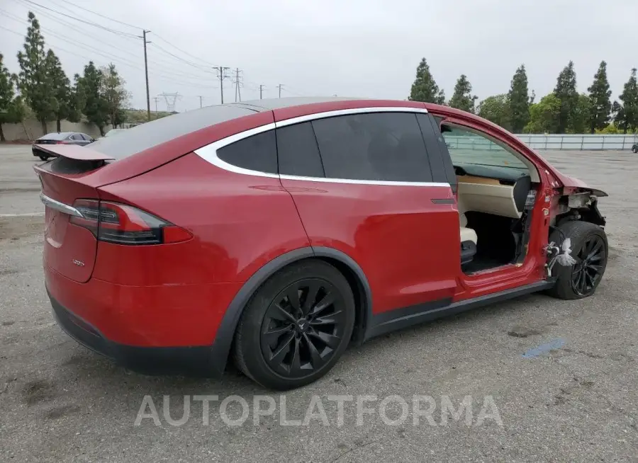 TESLA MODEL X 2018 vin 5YJXCBE25JF104059 from auto auction Copart