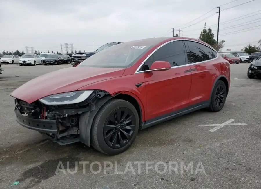 TESLA MODEL X 2018 vin 5YJXCBE25JF104059 from auto auction Copart