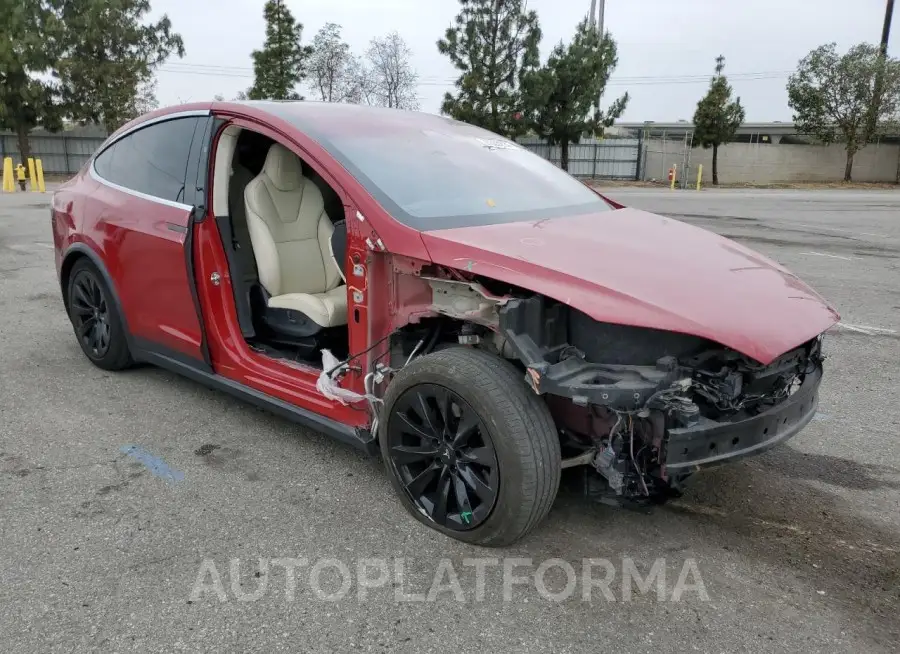 TESLA MODEL X 2018 vin 5YJXCBE25JF104059 from auto auction Copart