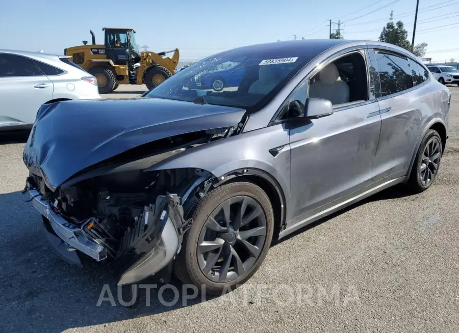 TESLA MODEL X 2023 vin 7SAXCBE54PF377158 from auto auction Copart