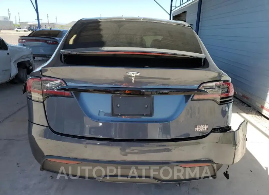 TESLA MODEL X 2022 vin 7SAXCBE69NF351564 from auto auction Copart